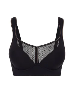 Brassière de sport à armatures - Noir