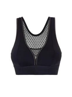 Brassière de sport sans armature - Noir
