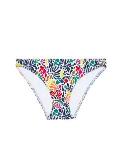 Culotte de bain - Imprimé tropico blanc