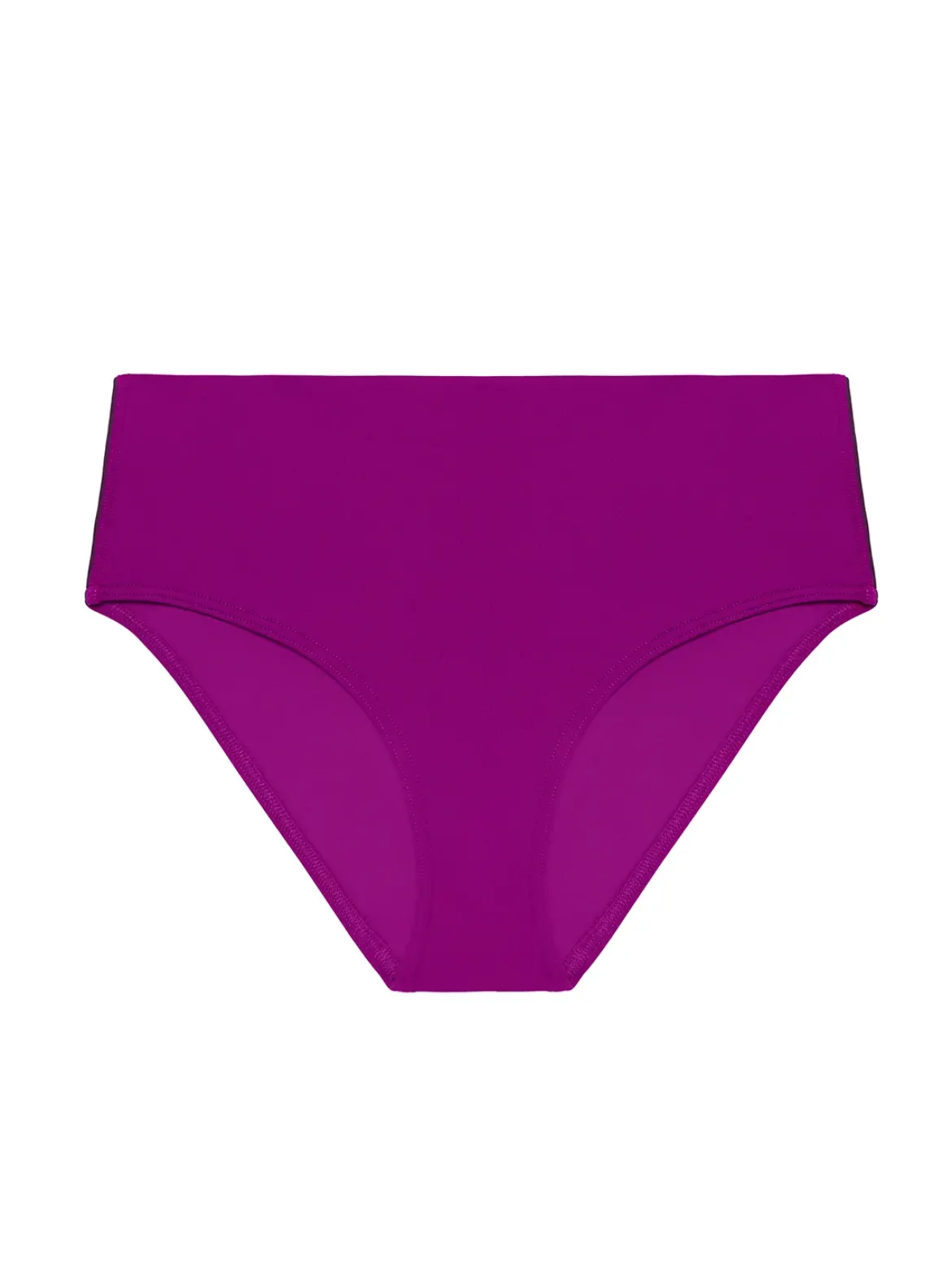 Culotte de bain taille haute - Bougainvillier