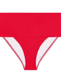 Culotte de bain taille haute - Cherry