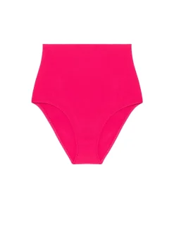 Culotte de bain taille haute - Lipstick