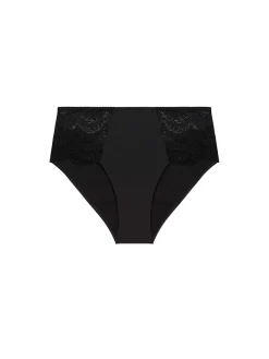 Culotte menstruelle Karma flux moyen - Noir