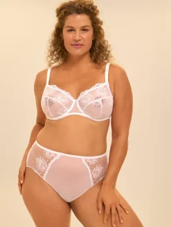 Culotte taille haute - Blanc