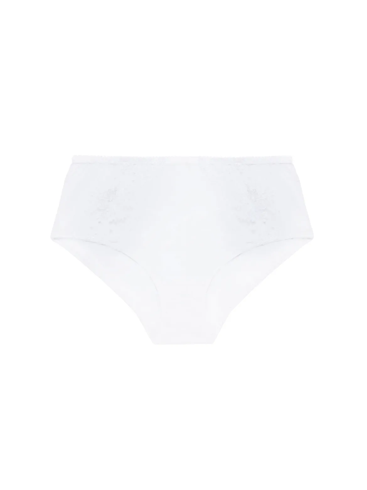 Culotte taille haute - Blanc