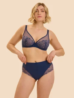 Culotte taille haute - Bleu Rainbow