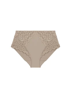 Culotte taille haute - Grège