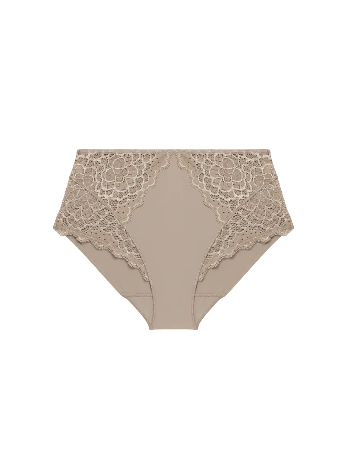 Culotte taille haute - Grège