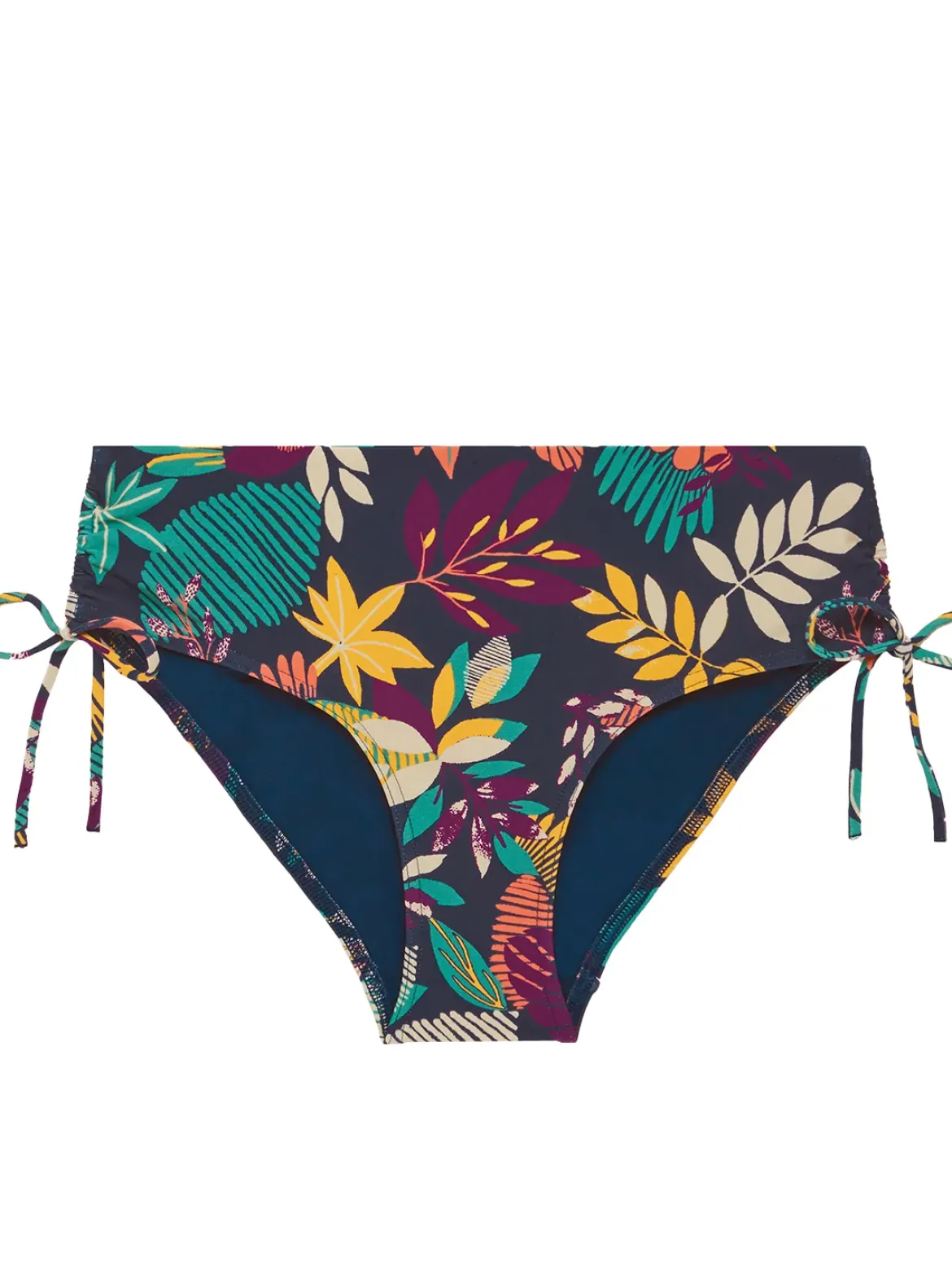 Culotte Taille Haute - Imprimé Bleu Seaside