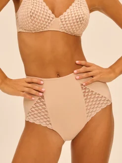 Culotte taille haute, light contrôle - Peau Rosée