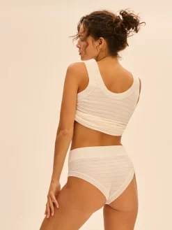 Culotte taille haute - Naturel