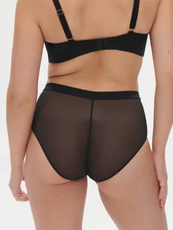 Culotte taille haute - Noir