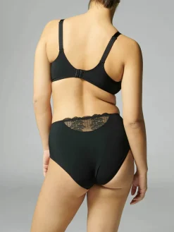 Culotte taille haute - Noir