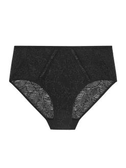 Culotte taille haute - Noir