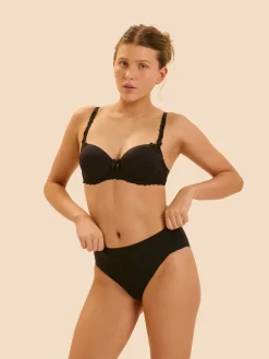 Culotte taille haute - Noir