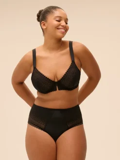 Culotte taille haute - Noir