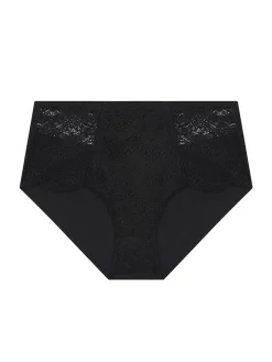 Culotte taille haute - Noir