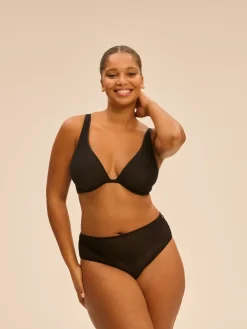 Culotte taille haute - Noir