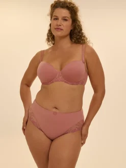 Culotte taille haute - Rose Fumé
