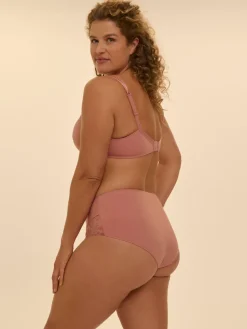 Culotte taille haute - Rose Fumé