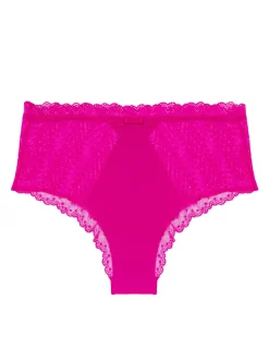 Culotte taille haute - Rose Hibiscus