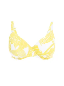 Haut de maillot de bain avec armatures - Imprimé Pluméria
