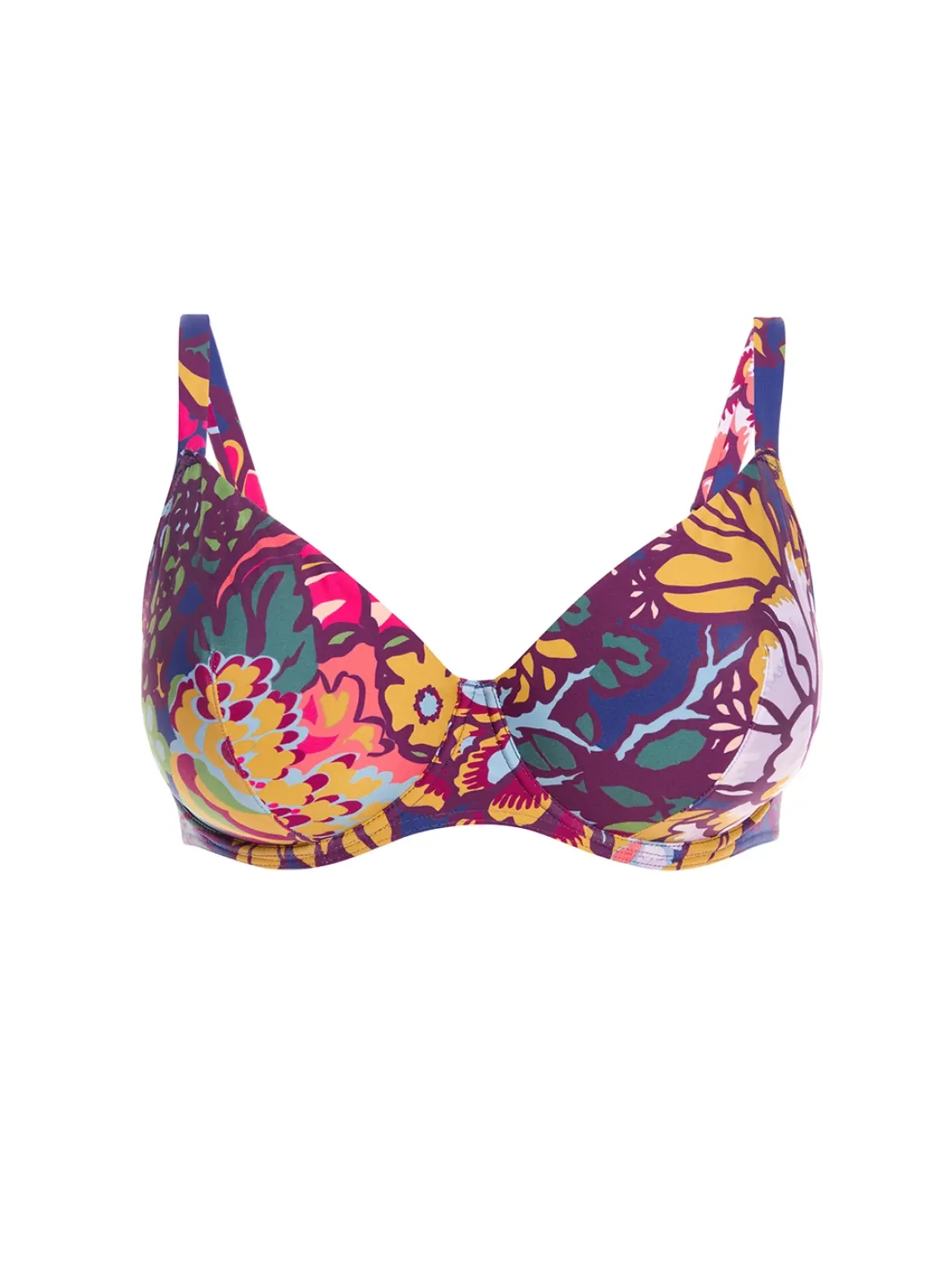 Haut de maillot de bain avec armatures - Imprimé Bloom