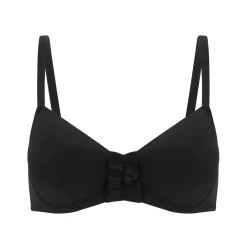 Haut de maillot de bain avec armatures - Noir