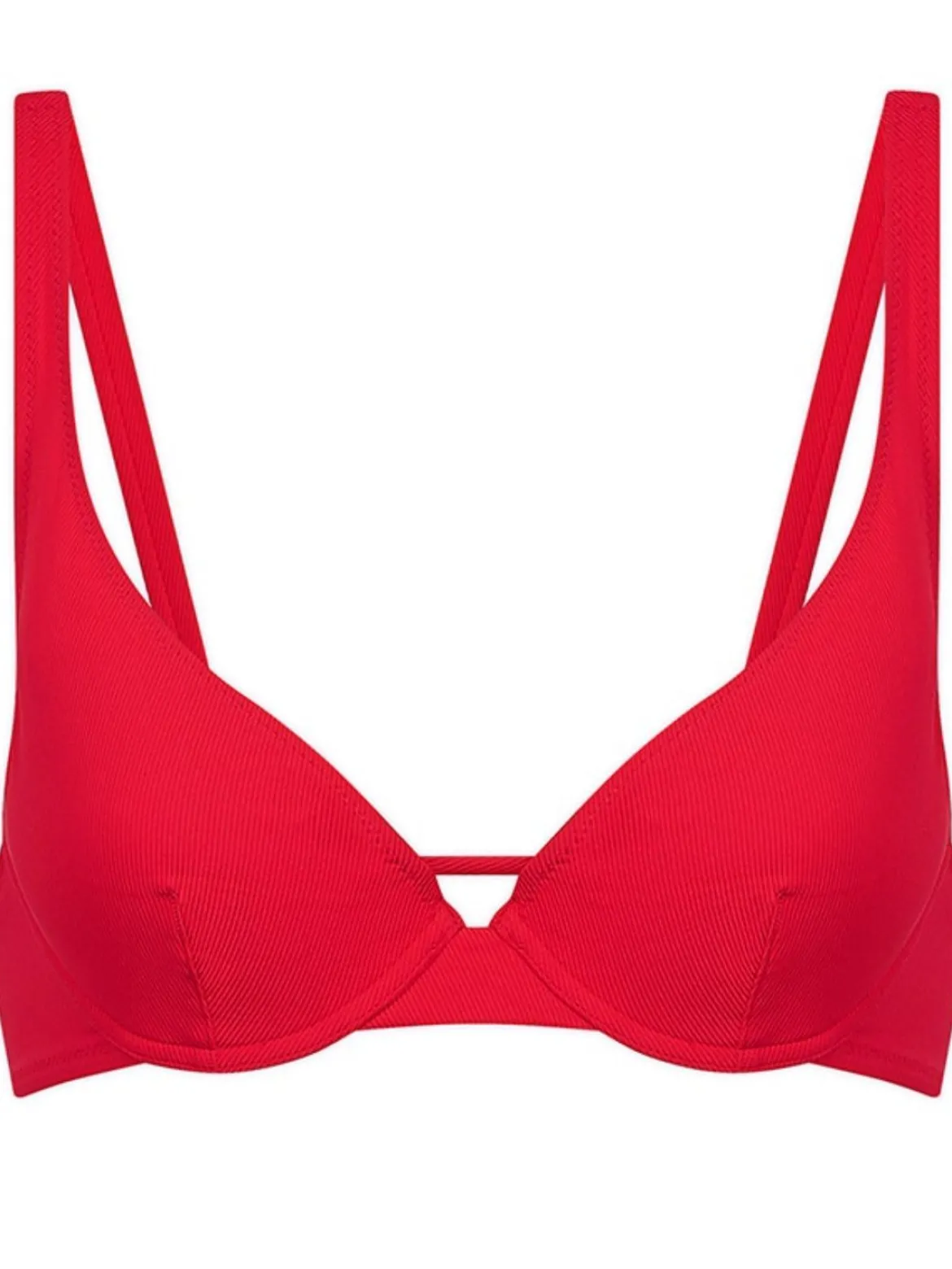 Haut de maillot de bain à coque - Cherry