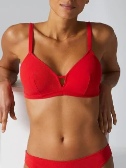 Haut de maillot de bain à coque - Cherry