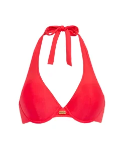 Haut de maillot de bain à coque - Flamingo