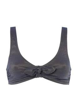 Haut de maillot de bain triangle sans armature - Lurex Midnight