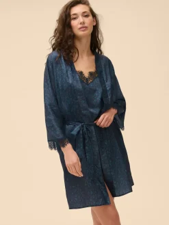 Kimono - Bleu Féline