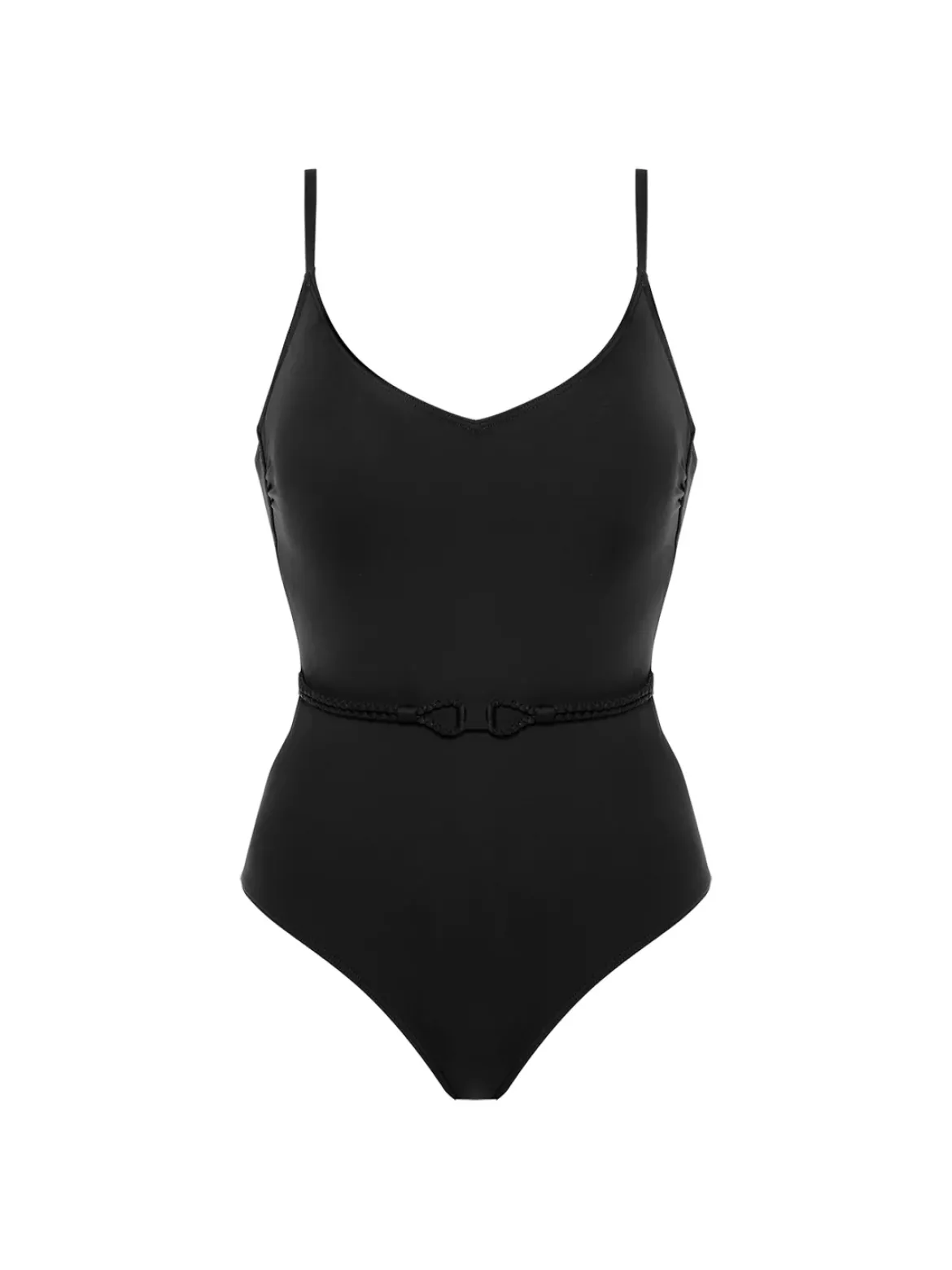 Maillot de bain 1 pièce bonnet mousse sans armature - Noir