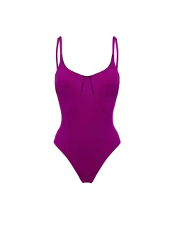 Maillot de bain 1 pièce de bain avec armatures - Bougainvillier