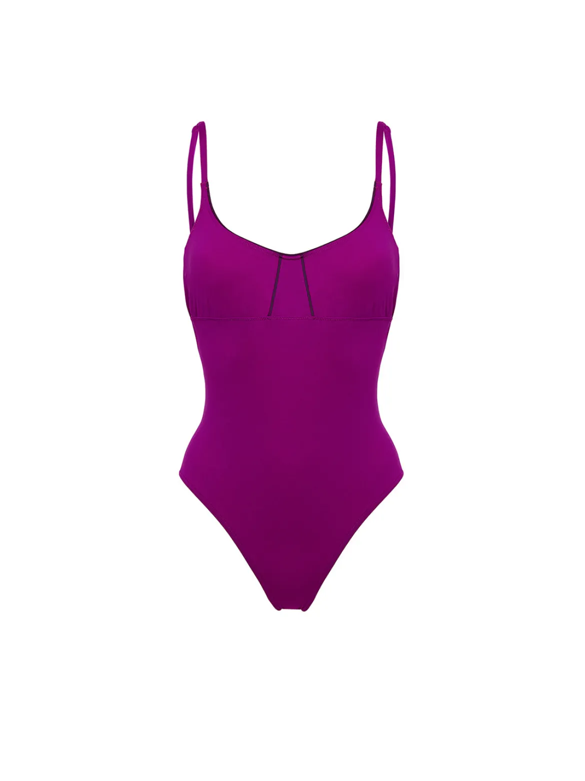 Maillot de bain 1 pièce de bain avec armatures - Bougainvillier