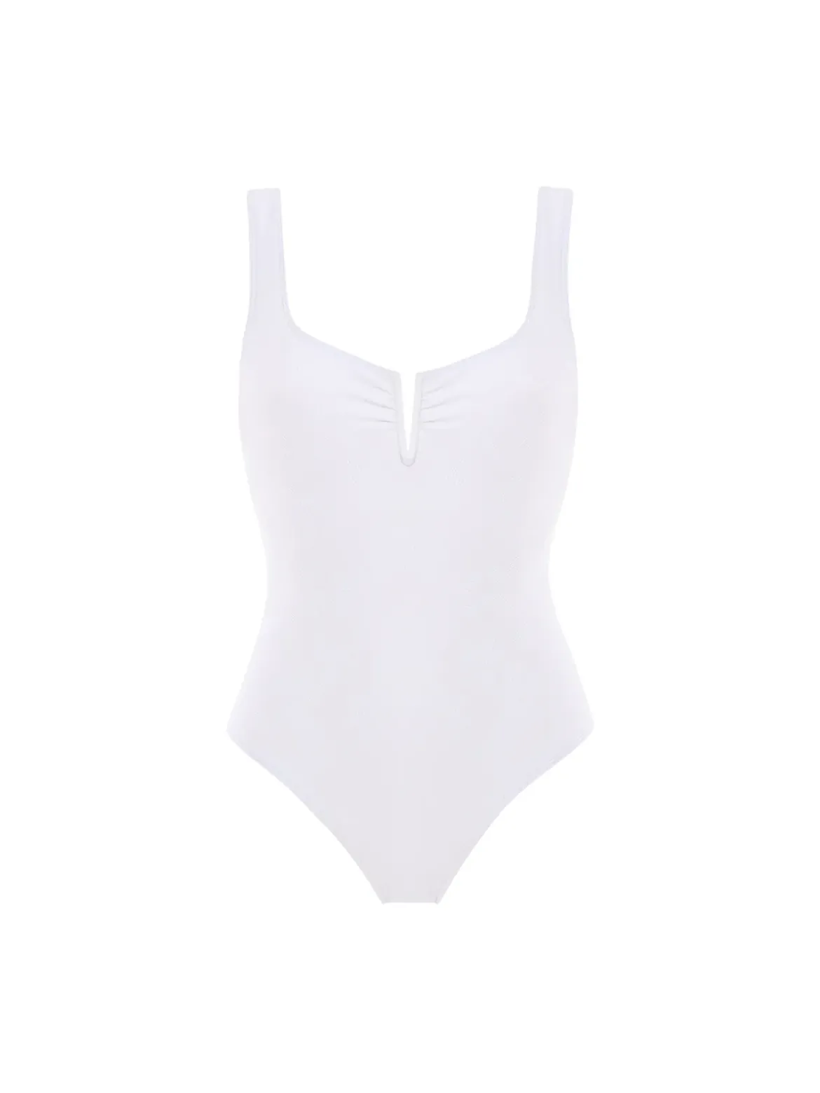Maillot de bain 1 pièce sans armature - Blanc