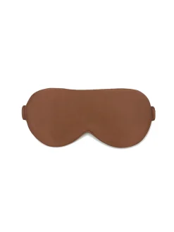 Masque de sommeil pure soie de mûrier - Macchiato