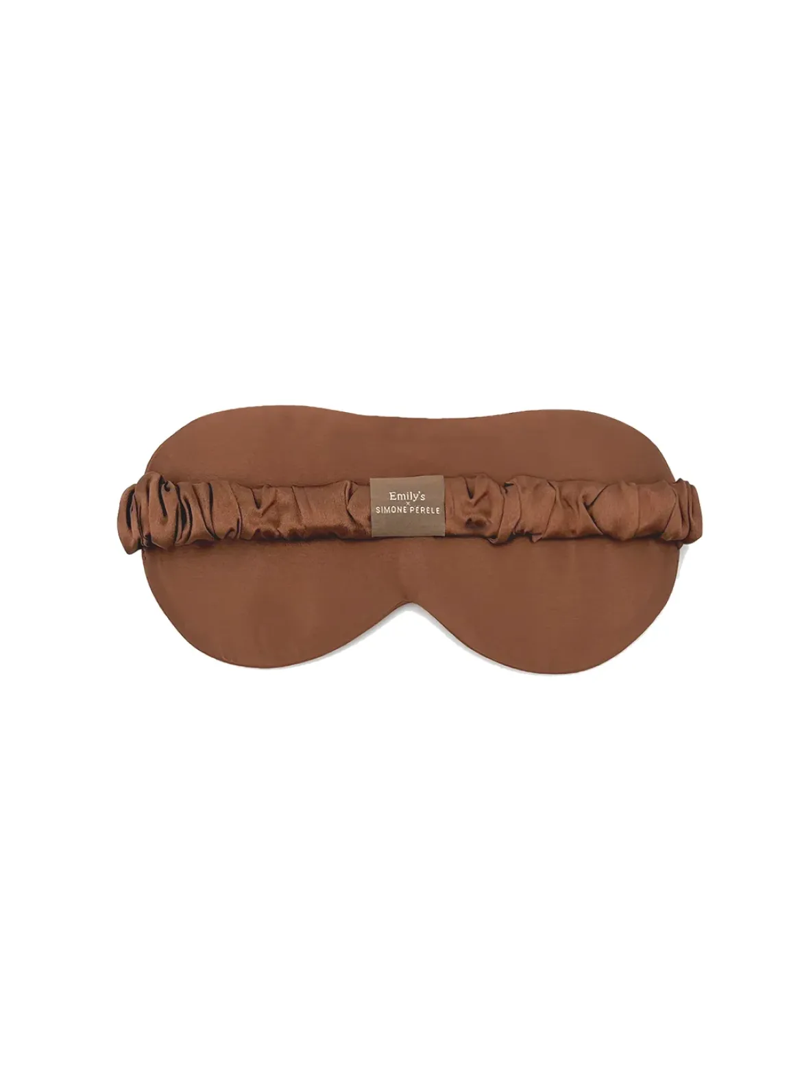 Masque de sommeil pure soie de mûrier - Macchiato