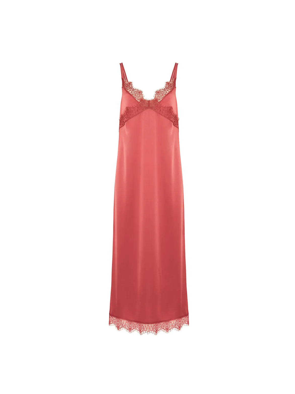 Nuisette longue - Rose quartz