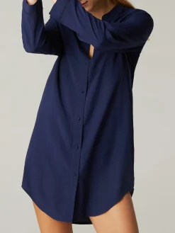 Nuisette manches longues - Bleu Nuit