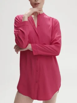 Nuisette manches longues - Rose Pitaya