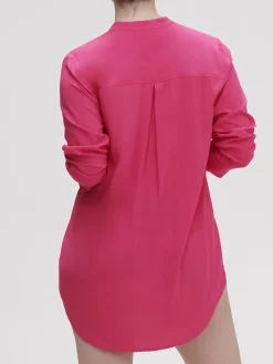 Nuisette manches longues - Rose Pitaya