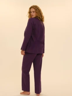 Pantalon - Rayures Bleu