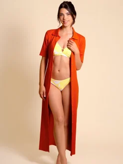 Robe longue - Orange Grenadier