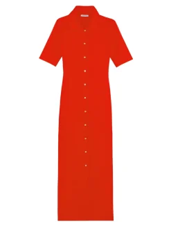 Robe longue - Orange Grenadier