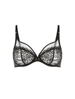 Soutien-gorge armature décolleté plongeant - Noir