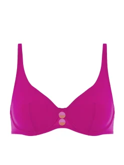 Soutien-gorge Armatures Décolleté Galbé - Rose Hibiscus