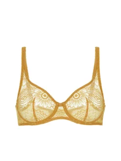 Soutien-gorge armatures décolleté galbé - Golden Yellow