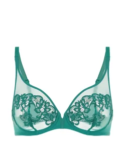 Soutien-gorge avec armature décolleté plongeant - Vert Garden
